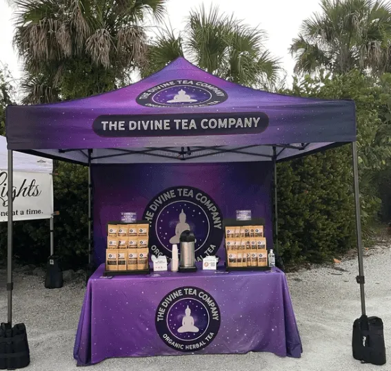 10x10 Popup Tent Package With Logo