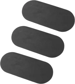 3pcs PVC Repair Patches with Glue Professional Inflatable Boat Kayak Repair Kit Inflatable Boats Rubber Boats Canoe Black Replacement