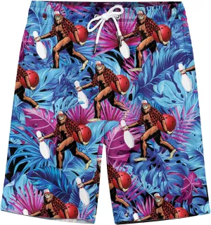 ACEPrints Funny Hawaiian Shorts for Men Casual Shorts Men Retro Hawaiian Mens Shorts Swim Shorts for Men Mens Swim Trunks