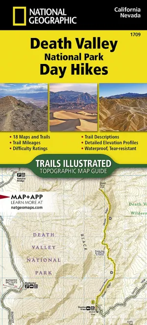Death Valley National Park Day Hikes Map (National Geographic Topographic Map Guide, 1709) Map  April 18, 2023