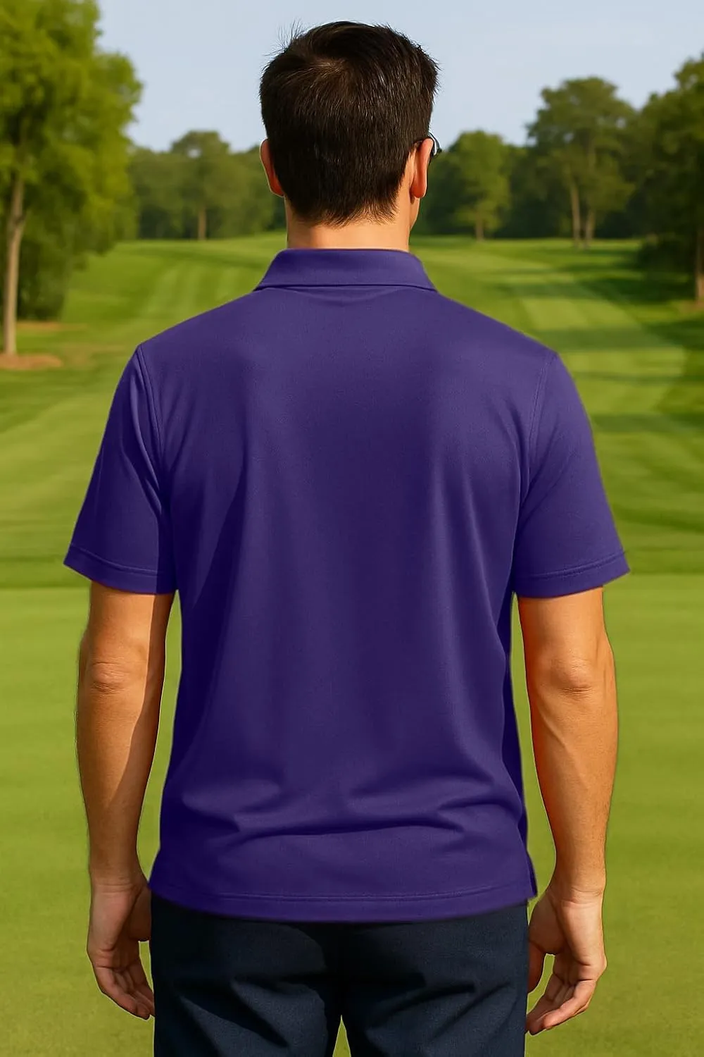 Golf Shirts for Men Regular and Big and Tall Size Golf Polos Dry Fit Mens Polo Shirts Short Sleeve