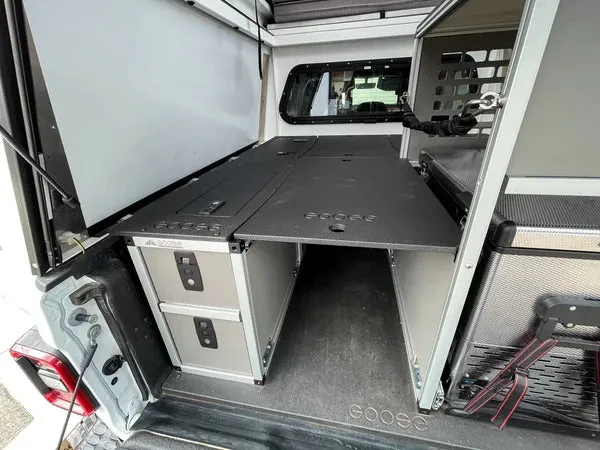 Goose Gear Camper System - Midsize Truck 5ft & 6ft Bed - Passenger Side Rear Icebox Module