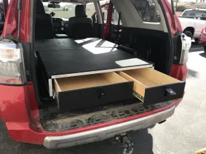 Goose Gear Stealth Sleep and Storage Package for 4Runner 5th Gen with 3rd Row Seat
