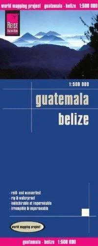 Guatemala & Belize Road Map (4th Edition) by Reise Know-How (2014)