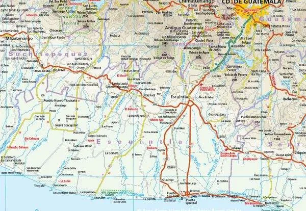 Guatemala & Belize Road Map (4th Edition) by Reise Know-How (2014)