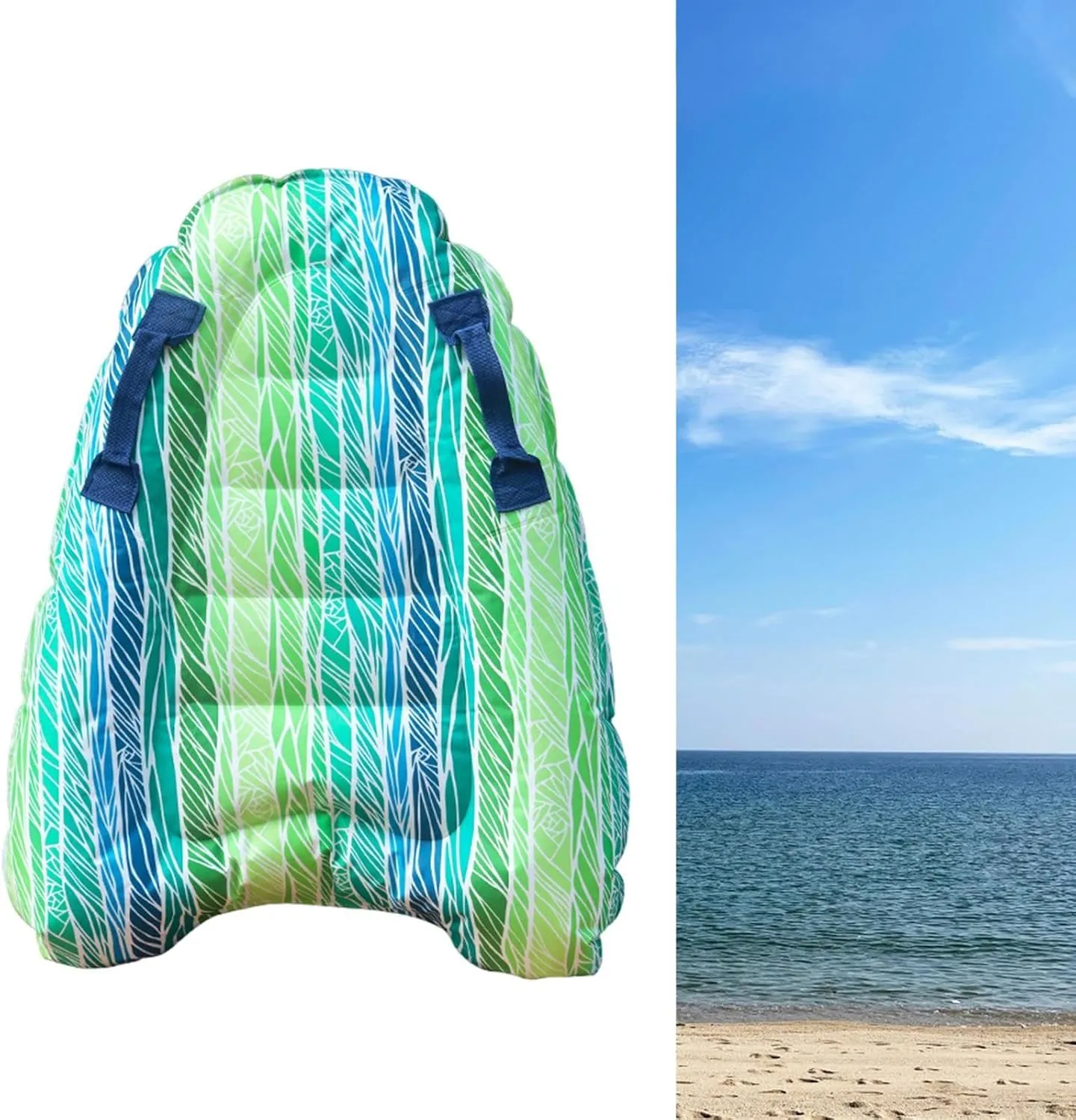 Inflatable Surfboard, Inflatable Water Float for Children, Surfing Body Board, Inflatable Pool Raft for Vacation Beach Party