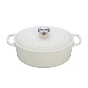 Le Creuset - 5 Qt. Signature Oval Oven - White