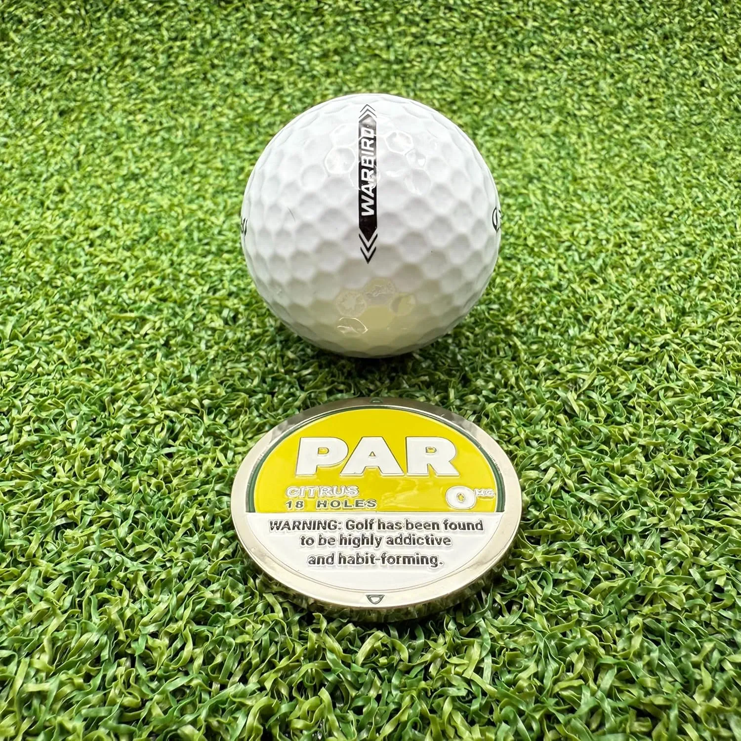 PAR Golf Ball Marker - Premium Golf Accessories & Funny Golf Gifts for Men Women Golfers
