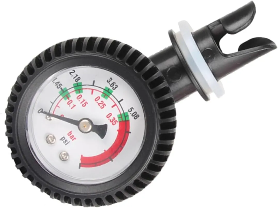 Pressure Gauge Air Pump Thermometer Digital Display for Inflatable Kayak Stand up Paddle Board
