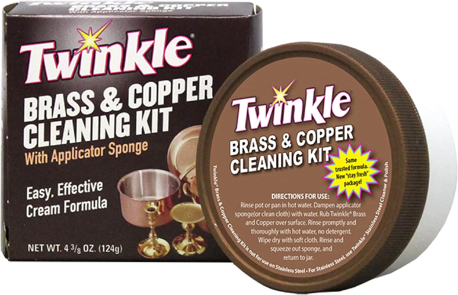 Twinkle Brass & Copper Cleaning Kit