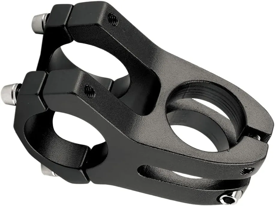 Wake High-Strength 31.8mm Aluminum Alloy Mountain MTB Bike Stem Riser 45mm Short handlebar Stem for Most Bicycle, Road bike, BMX, MTB DownHill (Black)
